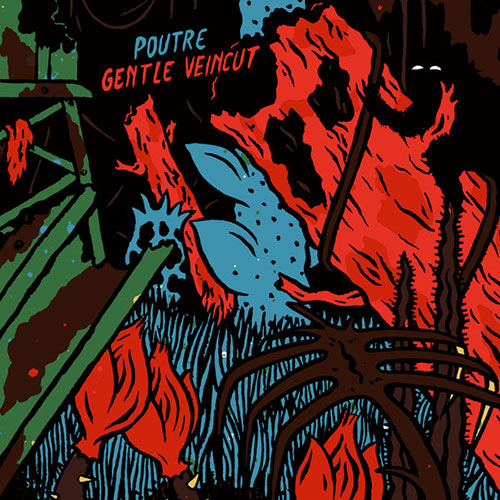 Poutre / Gentle Veincut: Split LP